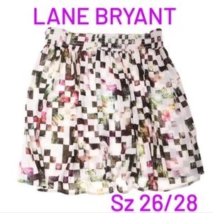 NWOT LANE BRYANT Skater Skirt- Sz 26/28